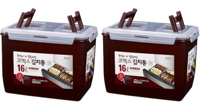김장 필수템! 코멕스 누름 김치통 솔직 후기 & 꿀팁 대방출! 🤩